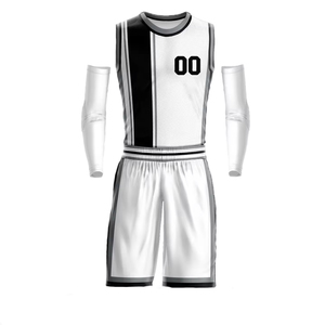 Combinaisons de basketball réversibles double face pour garçons, personnalisées haut de gamme, nouveau style, séchage rapide, en polyester, avec logo - Product Image 4