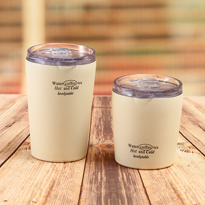 แก้วเก็บความร้อน 12 ออนซ์ แก้วกาแฟสุญญากาศสองชั้น 304 แก้วนมกันลม แก้วน้ำแบบกำหนดเองได้ เป็นของขวัญส่วนตัว - Product Image 3