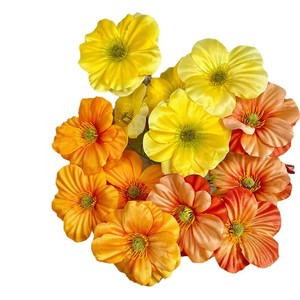 Fleurs artificielles en forme de papillon, en soie, moulées par injection, pour décorations de mariage et de maison - Product Image 5
