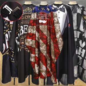 Capa de Corte de Pelo Profesional para Adultos, Impermeable, de Nailon, Cómoda, Delantal de Peluquería de Gran Tamaño para Salón - Product Image 2