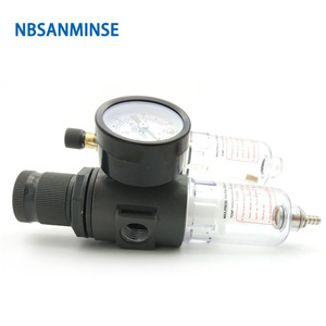Unidad de Tratamiento de Aire NBSANMINSE, Filtro Regulador AFC, Lubricador de Niebla de Aceite, Piezas Neumáticas - Product Image 3
