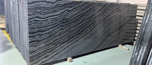 Marbre gris boisé Bookmatch Black Tree Chinese <span class=keywords><strong>Kenya</strong></span> Black Forest pour revêtements de sol et murs de villa - Product Image 3