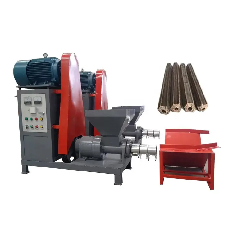 Multifunctional continuous carbonization furnace charcoal extrusion rod making machine charcoal machine