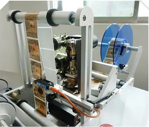 Bashe 핫 세일 애완 동물 병을 위한 수동 둥근 병 레테르를 붙이는 기계 반 자동적인 레테르를 붙이는 기계