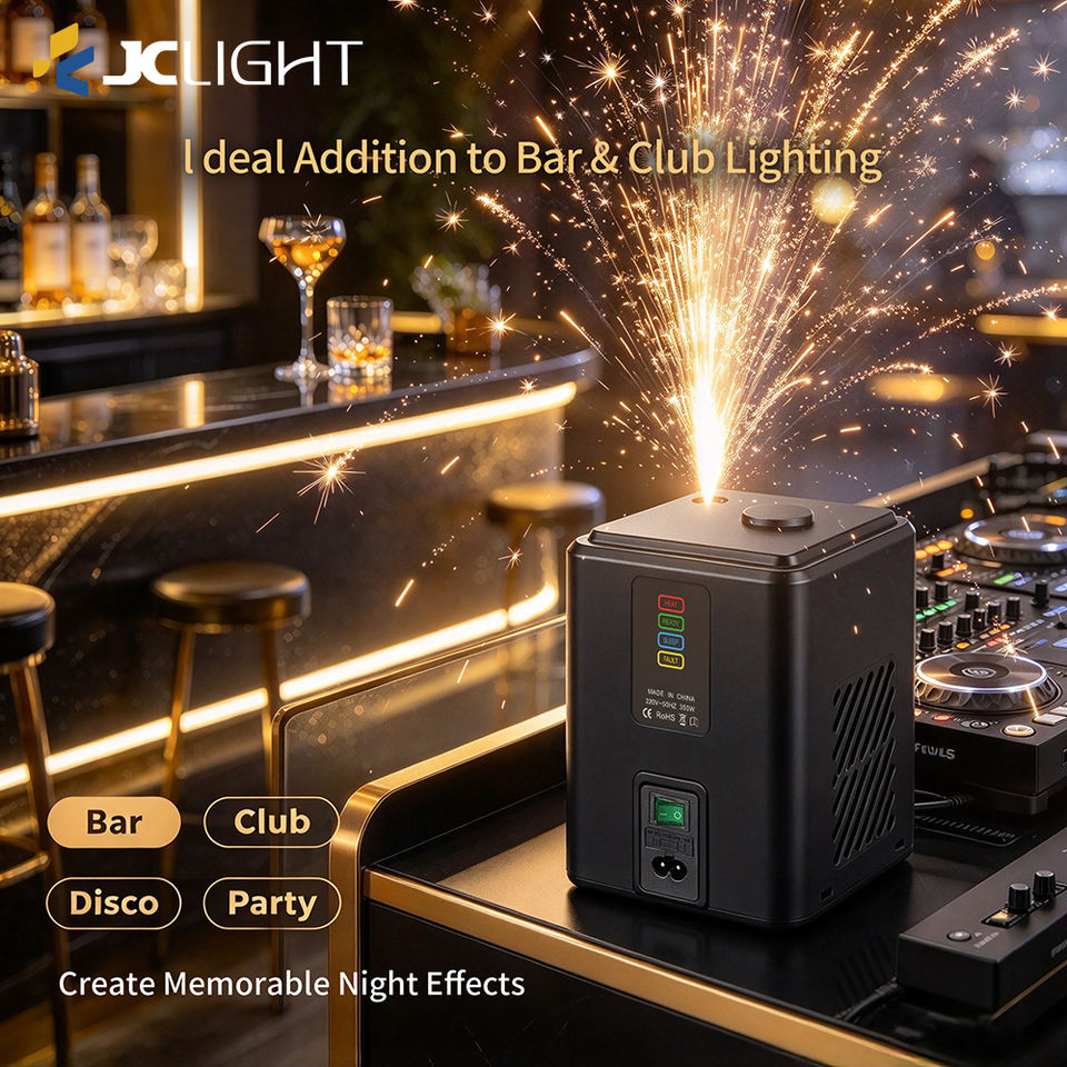 350w Mini Cold Spark Machine Wedding Party Stage Remote Control ...