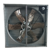 Ventilateur d'extraction pour volailles et serres 3000-26000 CFM, extracteur d'air industriel mural pour système hydroponique et ventilation agricole