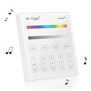 Km. Lumière <span class=keywords><strong>T3</strong></span> 4 Zones RVB RGBW Panneau Intelligent Télécommande himo c20 contrôleur rf rvb a mené le contrôleur de gradateur manuel 300w mibox - Product Image 4