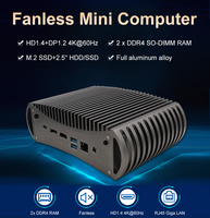Komputer Mini Tanpa Kipas EGLOBAL Terbaru Core I3 8145U I5 8265U DP HD Type-C USB3.1 10Gbps Win10 Pro 4K DDR4 Gaming Mini PC