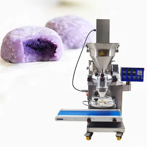 automatic ice cream mochi making machine small encrusting and forming machine red bean mochi maker for small businesses