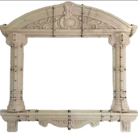 Coffrage durable en ciment pour encadrements de fenêtres, ornement de façade de maison et villa, moules de décoration murale extérieure