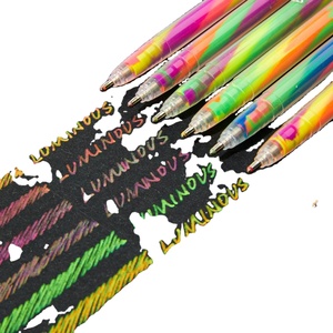 ปากกาเพ้นท์ลายเกลียวสีรุ้ง 6 สี สวยงาม ดูดี มีสไตล์ สำหรับนักเรียน โปรโมชั่นสุดฮอต - Product Image 4