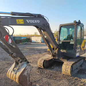 Excavadora de ruedas Volvo EC55 Original de segunda mano 5,5 Ton 0.2m3 Cubo 90% Nuevo Estado - Product Image 1