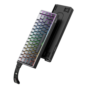 Onikuma G69 Bàn Phím Cơ khí argb 68 phím mini văn phòng có dây 8kHz chơi game Bàn phím chuyển đổi cho Windows máy tính Xách Tay PC - Product Image 1