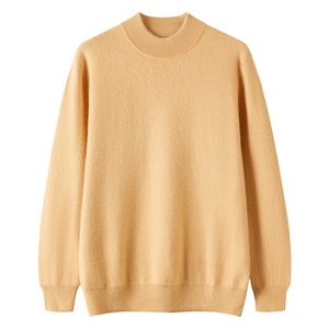 <span class=keywords><strong>Jersey</strong></span> de Cachemira de invierno en blanco de punto liso de medio <span class=keywords><strong>cuello</strong></span> <span class=keywords><strong>alto</strong></span> para <span class=keywords><strong>hombre</strong></span> - Product Image 4