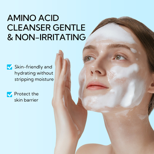 Lanbena Hot Sales BHA Smoothing <strong>Cleanser</strong> Body Wash Whitening <strong>Hyaluronic</strong> Acid Facial Face <strong>Cleanser</strong> - Product Image 4