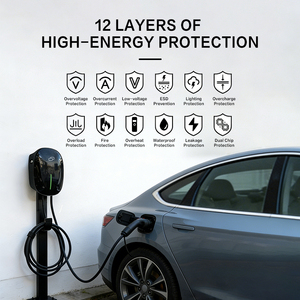 NUEVA Estación de Carga de Pared para Hogar de 32A, 7kW 11kW 22kW, Tipo 2, Smart Wallbox con Control por Aplicación y RFID - Product Image 4