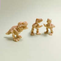 Figurine di dinosauri Kawaii in resina flatback, cabochon, accessori per fiocchi per capelli, decorazioni fai da te per scrapbooking e telefono