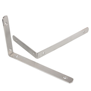 Wei Privilege Stainless Steel L-Shaped Bracket 90 Degree Shelf Support Reinforced Furniture Connector Home Furnishings - Product Image 5