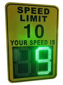 Doppler-Medidor de oscilación para coche, señales de señal de tráfico alimentadas, pantalla Led Solar, Radar que reduce la velocidad - Product Image 2