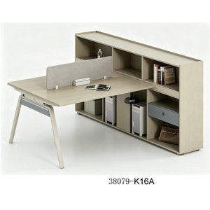 Escritorio Ejecutivo Moderno de Madera con Gabinete de Almacenamiento 38079-G16A, Muebles de Oficina Independientes - Product Image 4