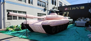 Tùy chỉnh Inflatable Xe tăng quân sự decoys mô hình và lốp Inflator Tank và Inflatable quân đội Xe tăng mô hình cho bán - Product Image 6
