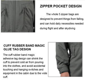 Traje Nomex táctico personalizado, overoles de fibra de aramida protectores y resistentes al fuego <span class=keywords><strong>para</strong></span> pilotos, auxiliares de vuelo, viajeros espaciales - Product Image 5