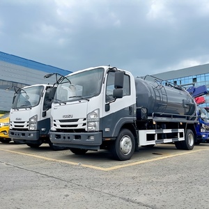 ISUZU 4x2 Vacuum Sewer Tanker 5000L Sewage Suction Trucks Wholesale Price - Product Image 1