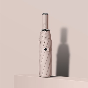 Chất Lượng Cao Bán Buôn 10K 3 Lần Tự Động UV Đầy Màu Sắc Kinh Doanh Xách Tay Windproof Ô Cho Logo Người Đàn Ông Mưa Mặt Trời Bảo Vệ - Product Image 5