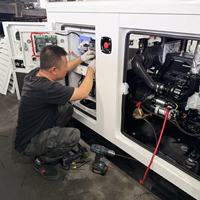Générateur diesel silencieux Weichai certifié CE 15/20/25/30 kW, monophasé 50/60 Hz, 1800 tr/min, alternateur Stamford, ATS, DC 220V