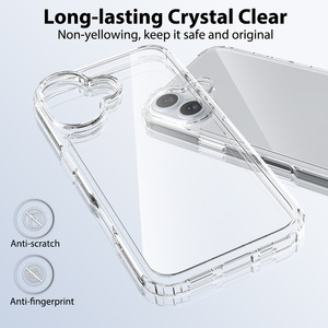 Funda para teléfono Samsung Galaxy S26, alta transparencia, material resistente a arañazos, totalmente cerrada, a prueba de caídas - Product Image 4