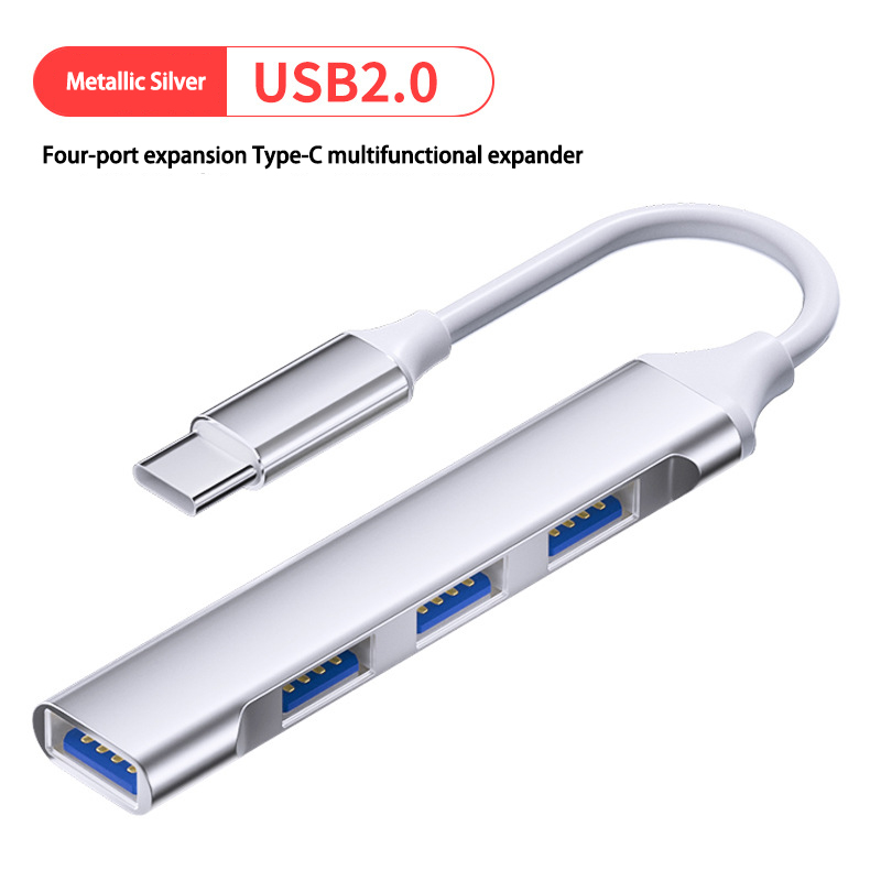 Plata - Tipo-C+USB2.0*4