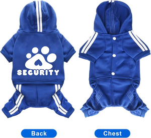 Haustiere Kleidung French Bulldog Puppy Dogs Kostüm Jumps uit 4-beiniger Hersteller Großhandel Classic Winter Hoodie Pet <span class=keywords><strong>Dog</strong></span> Kleidung - Product Image 4