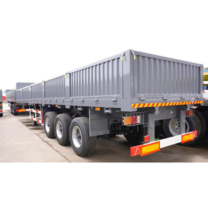ZLIN 3 Axles 40ft Side Wall Cargo Truck <b>Trailer</b> Fence Semi 36000 KG Payload - Product Image 6