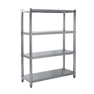 رف تخزين للمطبخ متعدد الطبقات من الفولاذ المقاوم للصدأ للبيع بالجملة للاستخدام التجاري - Product Image 4