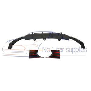 ชุดแต่งภายนอกรถยนต์ คาร์บอนไฟเบอร์แห้ง สำหรับ RS6 <span class=keywords><strong>7</strong></span> C8 2019-2021 กันชนหลัง - Product Image 3