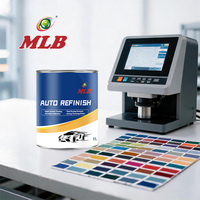 Peinture acrylique 2K haute brillance MLB, directement de l'usine, pour la retouche et la réparation automobile, destinée aux systèmes de pulvérisation professionnels, apprêt automobile