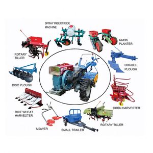 Tracteurs à deux roues motrices, moteur diesel 14 CV, transmission par engrenages, pour utilisation agricole, labourage, transport et semis. - Product Image 2