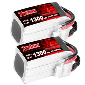 Japon qualité haute intensité 60c 1300mah 22.2v lipo batterie pour drone 2200mah 4000mah 5000mah 10000mah 3s 4s 6s lipo batteries