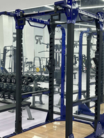 Rack de Squat Professionnel de Haute Qualité Rosen pour Musculation, Personnalisable en Couleur, Entretien Facile, Cage Complète