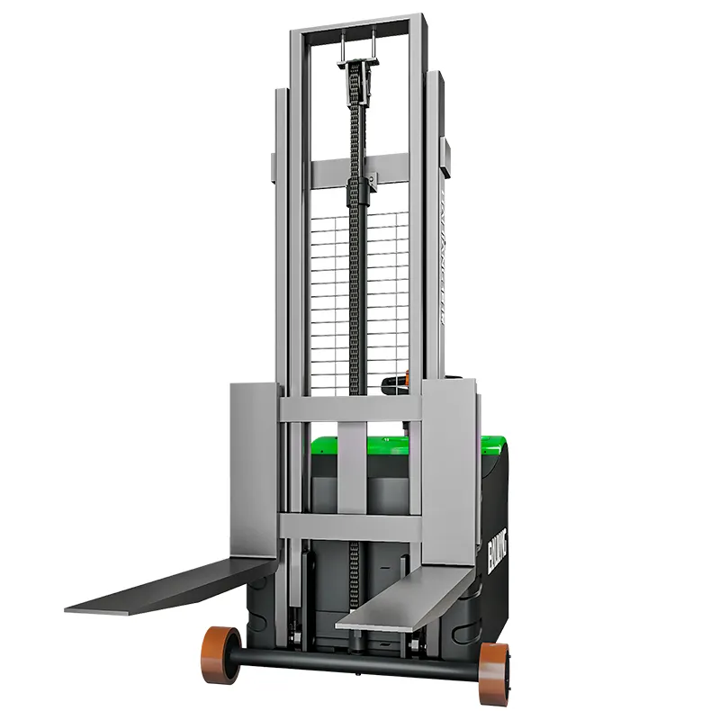 Impilatore elettrico da banco 1t reach stacker power stacker