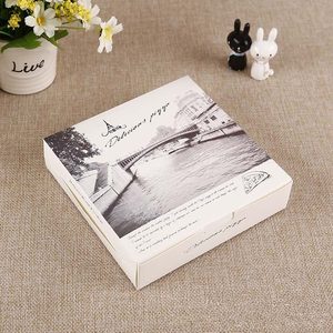 Giá rẻ các tông màu trắng bánh <span class=keywords><strong>pizza</strong></span> trắng hộp cho giao hàng - Product Image 3