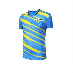 Camiseta de Bádminton Transpirable de Moda al Mejor Precio, Diseños de Ropa al por Mayor, Jersey de Bádminton de Poliéster de Secado Rápido - Product Image 4
