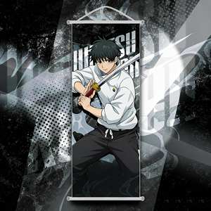 Jujutsu Kaisen Long Scroll da Parete, Dipinto da Appendere, Poster di Gojo Satoru, Articoli Anime, Ornamenti da Appendere, Regali per le Feste, Decorazione per la Stanza - Product Image 4