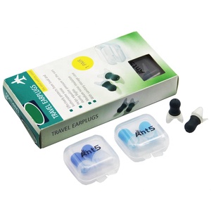 Bouchons d'oreilles réducteurs de <span class=keywords><strong>pression</strong></span> en silicone réutilisables pour adultes, pour <span class=keywords><strong>avion</strong></span>, vol, voyage, ANT5 PPE - Product Image 6