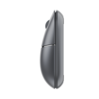 Souris sans fil 2-en-1 avec étui de chargement pour écouteurs, double mode Bluetooth 2,4 GHz, clic silencieux, 1000 mAh, autonomie de 30 jours