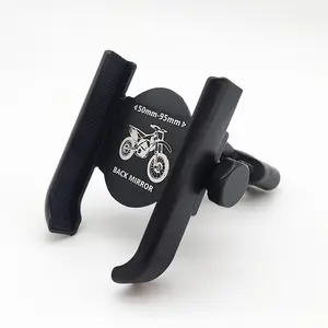 Soporte para teléfono móvil soporte impermeable para teléfono soporte para bicicleta soporte móvil de aleación de aluminio soporte para teléfono para moto