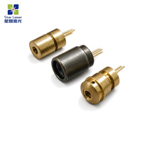 Module laser à point rouge haute visibilité 650 nm 5 mW avec lentille collimatrice à mise au point réglable 3-5 V pour système de lecture de codes-barres