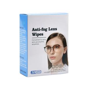 眼镜清洁湿巾和屏幕清洁湿巾15 * 13厘米从工厂 - Product Image 1