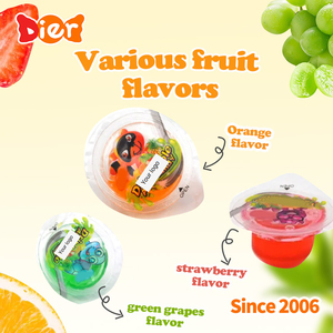 Caramelle OEM/ODM all'ingrosso personalizzate con etichetta privata, assortite, colorate, a forma di frutta, in gelatina, dolciumi, succhi di frutta, gelatine alla frutta - Product Image 4