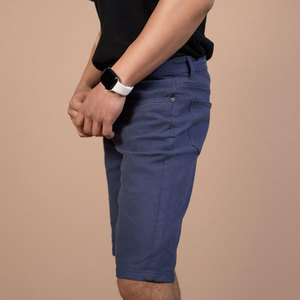 Pantalones Cortos de Mezclilla para Hombre de Alta Calidad, Personalizados, Sólidos, Transpirables, Ecológicos, de Secado Rápido, Cintura Media, 100% Algodón, Cierre de Cremallera, Teñido Liso, MOQ Bajo - Product Image 5